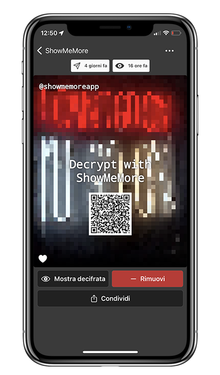 The ShowMeMore app allows you to share your hidden content with the world.